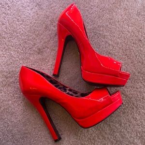 Betsey Johnson hot pink heels